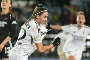 تغلبت ريال مدريد على أرسنال في ذهاب دوري أبطال أوروبا للسيدات، فيما تفوقت ليون على بايرن ميونخ.