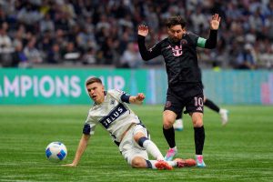 فانكوفر وايتكابس يتغلب على إنتر ميامي لتعزيز موقعه في نصف نهائي دوري الأبطال