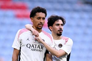 ماركينيوس وإنريكي واثقان من أن باريس سان جيرمان سيلعب بدوره الكبير في نهائي دوري أبطال أوروبا.