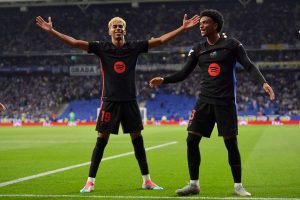 صدمة يامال الشرارة بينما يتفوق برشلونة على إسبانيول في الديربي ليتوج باللقب