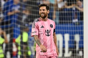 أحرز ميسي هدفين في عودته للعب في دوري MLS.