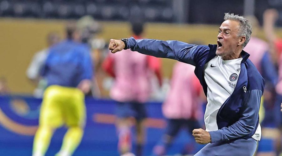 لويس إنريكي يؤكد أن باريس سان جيرمان "يريد صنع التاريخ" قبل مواجهة ريال مدريد