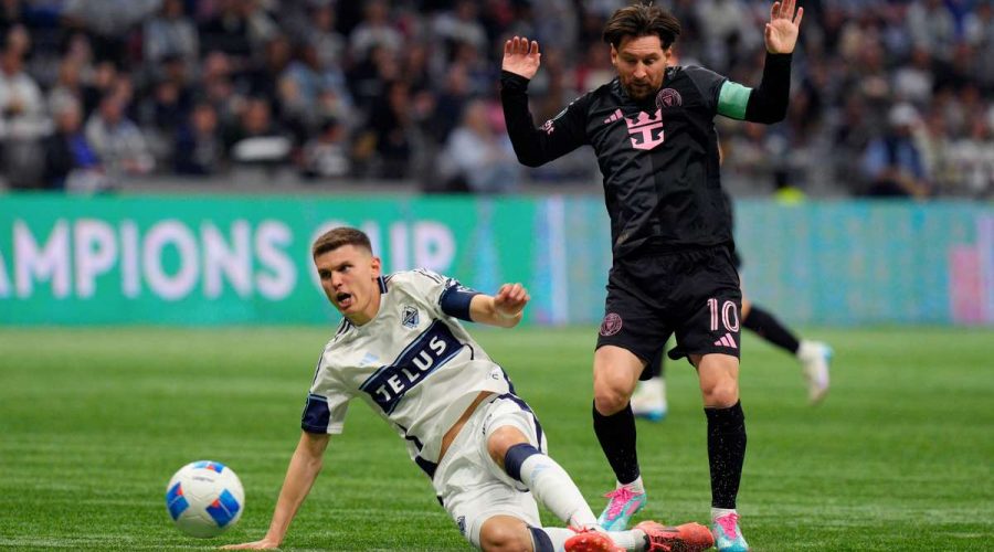 فانكوفر وايتكابس يتغلب على إنتر ميامي لتعزيز موقعه في نصف نهائي دوري الأبطال